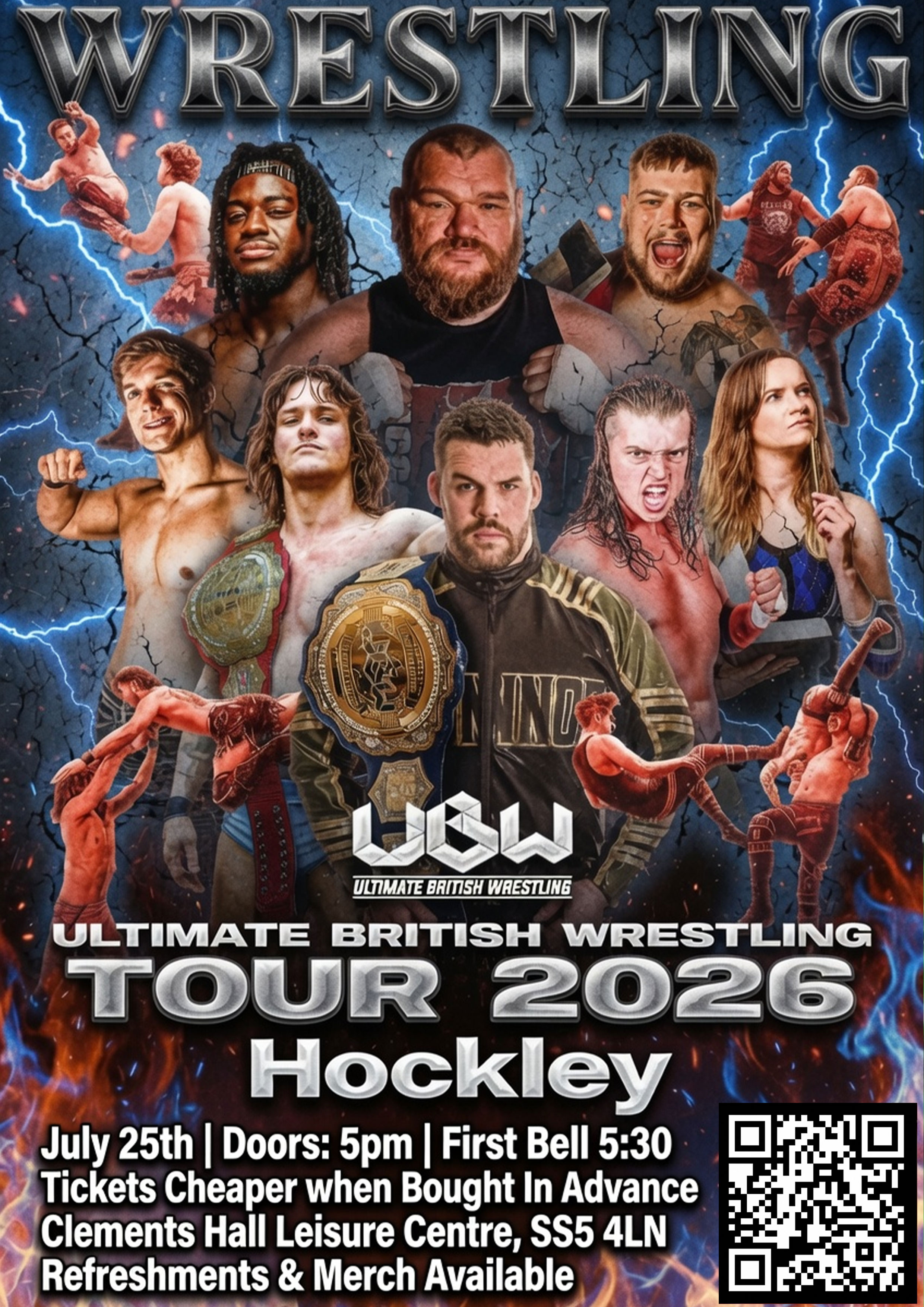 Clements Hall: The Ultimate British Wrestling Tour 2026